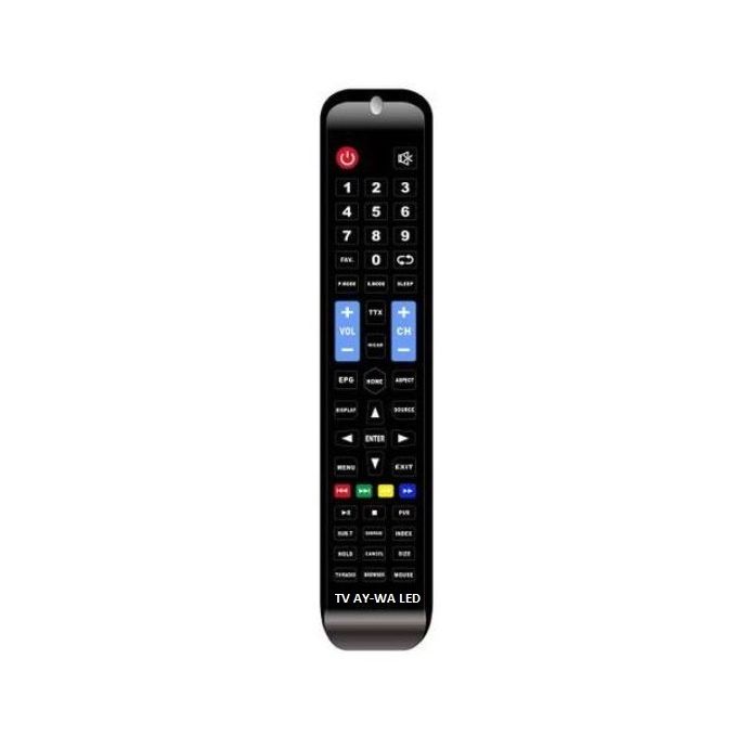 Telecommande universelle pour Tous Tv Aiwa Lcd Led Smart utilisable immédiatement