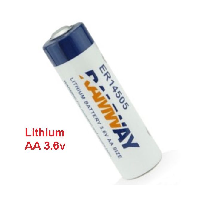 ER14505 Lithium Batterie AA 3.6v - Pile 3.6 volt Remplace 14500 Sans  Emballage