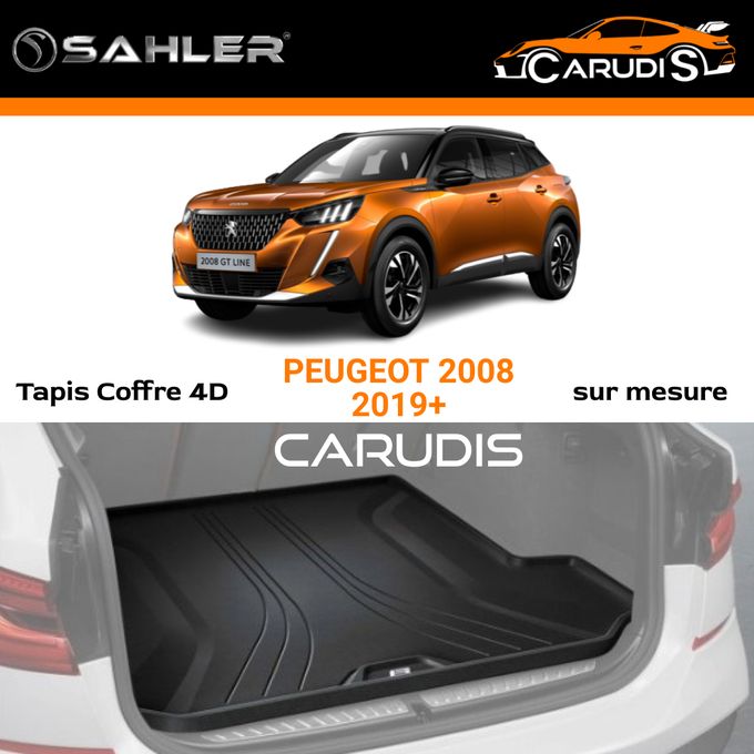 Generic Tapis 4D Peugeot 2008 sur mesure exacte sans odeur imperméable  antidérapant à prix pas cher