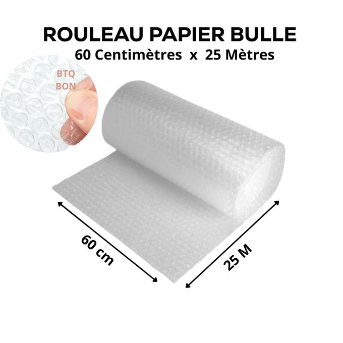 Generic Matériaux d'emballage -Film à bulles Rouleau Papier Bulle