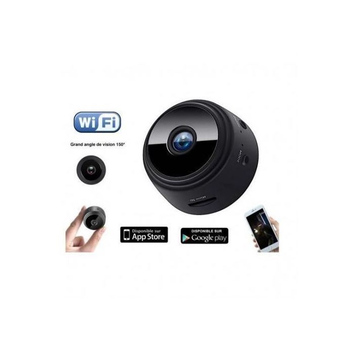 Generic Mini Micro Caméra Cachée HD 1080P IP/Wifi Caméra Espion à
