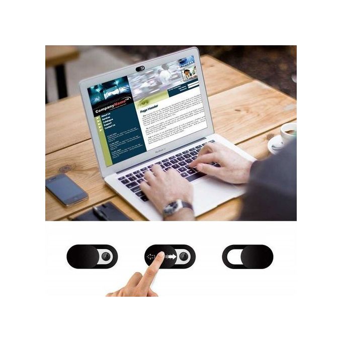 4 pièces Cache caméra pour ordinateur - sécurité caméra