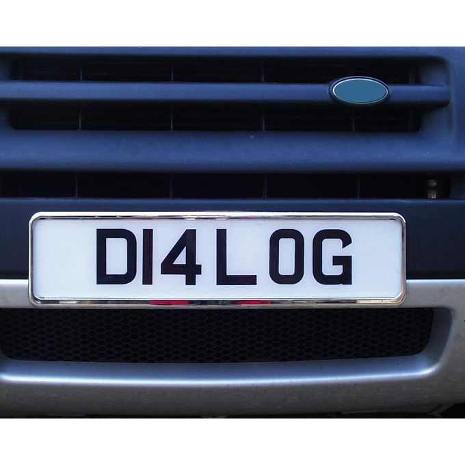 Support De Cadre De Plaque D'immatriculation De Voiture, 2 Pièces