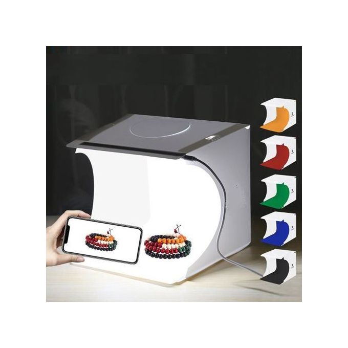 Puluz Mini boîte de Studio Photo, tente Photo, lumière blanche, prise de vue en Studio