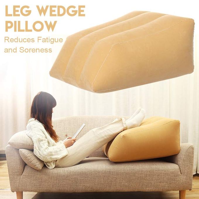 product_image_name-Generic-Coussin gonflable portatif d'oreiller de soutien,rehausseur repose-pied de jambe-2
