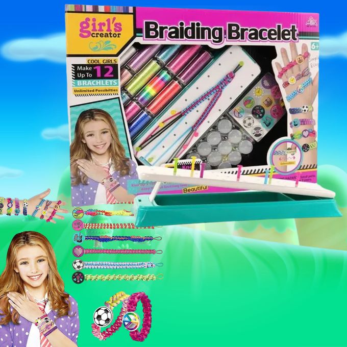 Kit de fabrication de bracelet d'amitié pour filles