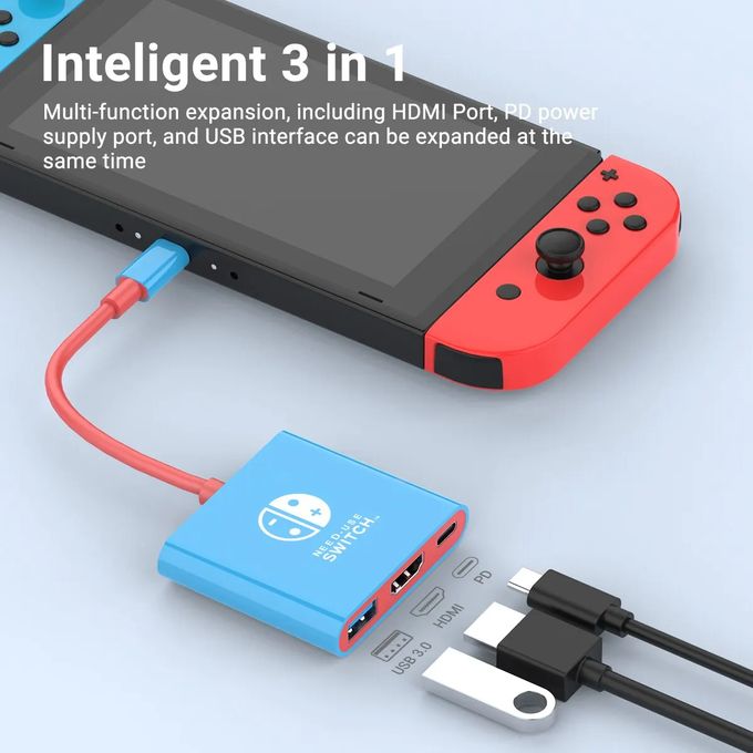 Hdmi usb c nintendo switch clearance