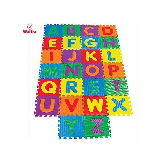Generic 36pc Alphabets And Numbers Eva Puzzle Mats Baby Abc Foam