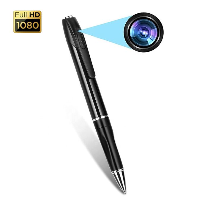 Caméra stylo portable 1080p HD Mini caméra à enregistrement rapide à un bouton