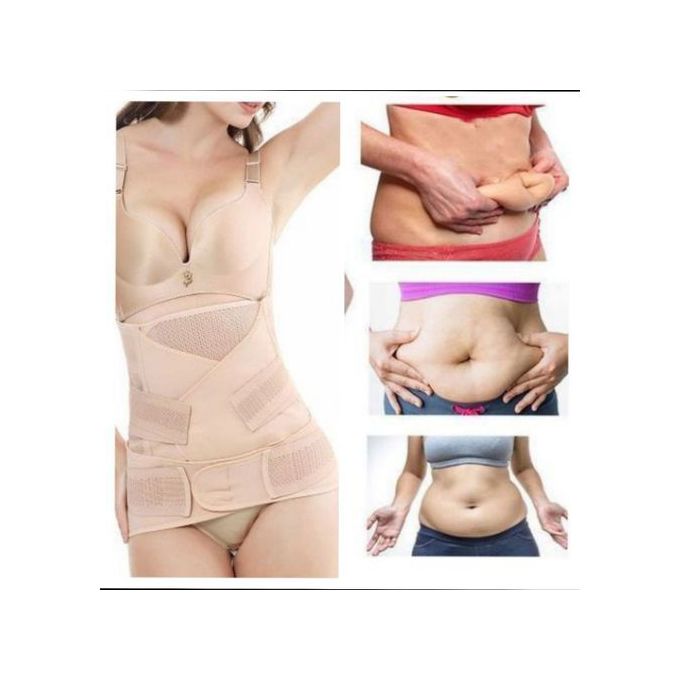 Generic 3 in1 Postpartum abdomen Ceinture Compression - récupération  abdominale après accouchement à prix pas cher