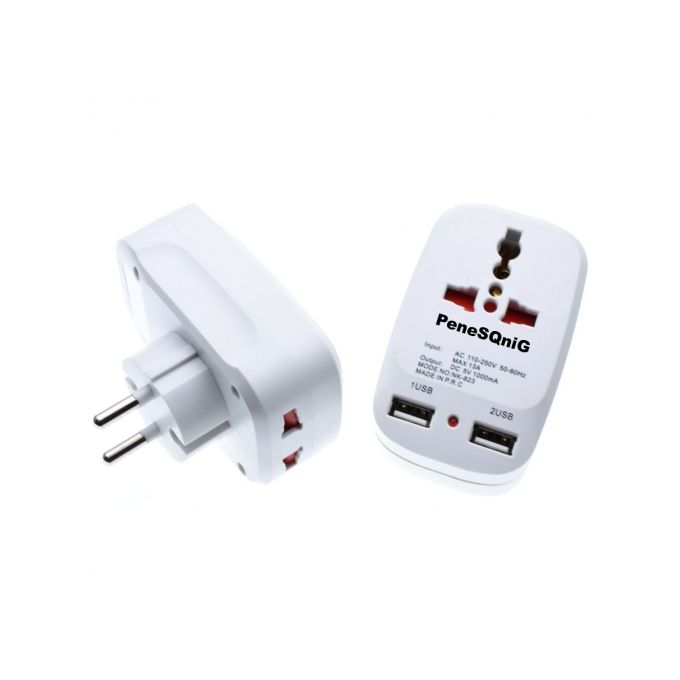 110-250V Prise murale USB avec 4 ports USB DC 5V Prise électrique murale  USB Prise USB Prise de bureau à domicile