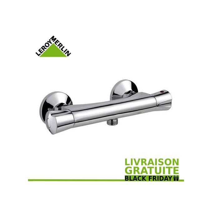 Leroy Merlin Robinet Mitigeur Thermostatique Douche Chrome Nerea