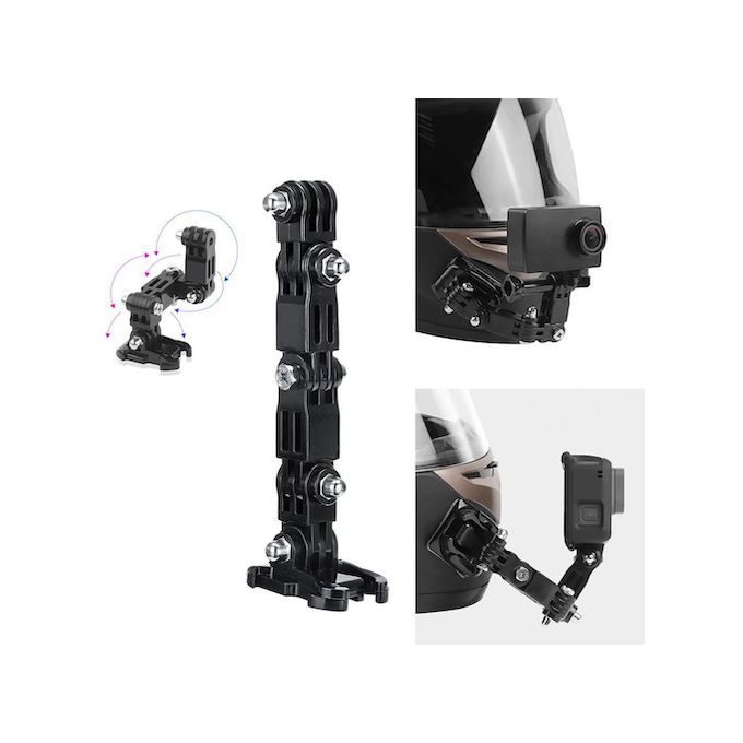 Support Fixation Arme Pivotable 4 armes pour Caméras & GoPro Hero