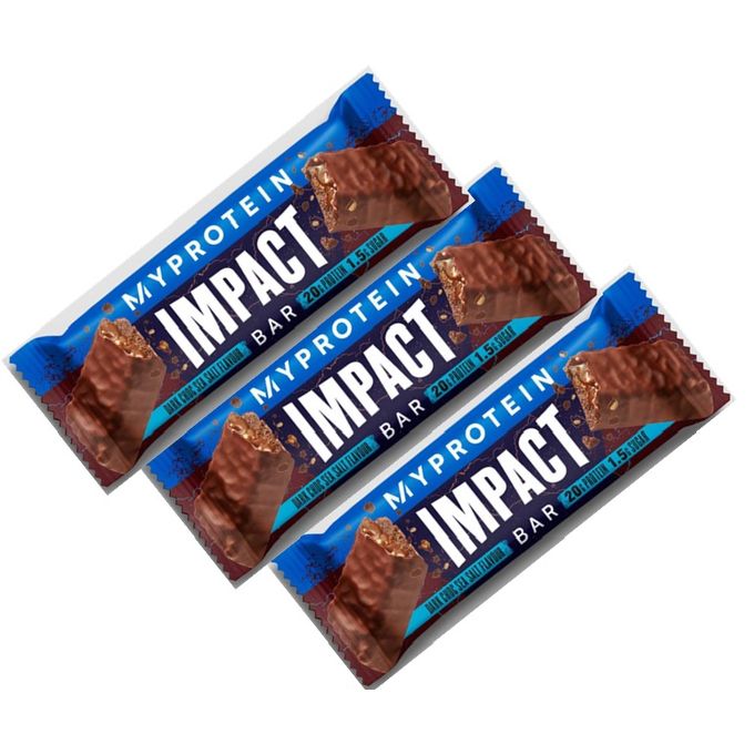 Barre Protéinée Impact - 20g Protein par Bar - Barres riches en Protéines -  Dark Choc sea salt flavour