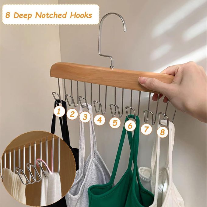 Lot De 4 Porte-Ceintures Rotatifs 360° En Métal - Organiseur Multifonction Pour Cravates, Sacs Et Écharpes