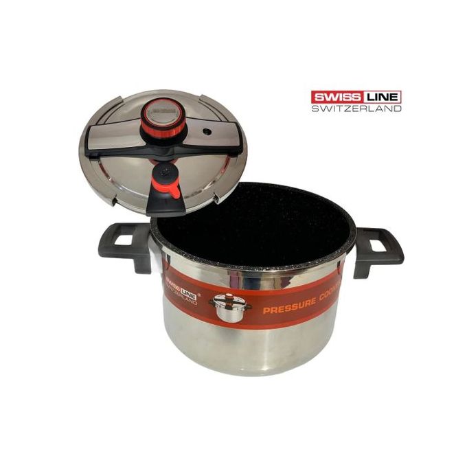 COCOTTE/AUTOCUISEUR INOX 4L/6L TIK TAK (COCOTTE MINUTE INOX- intérieur  marbre )