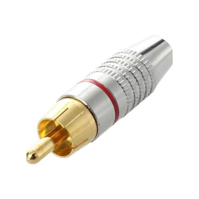 fiche audio pour les microphones , 2 Pcs R C A Connecteur male