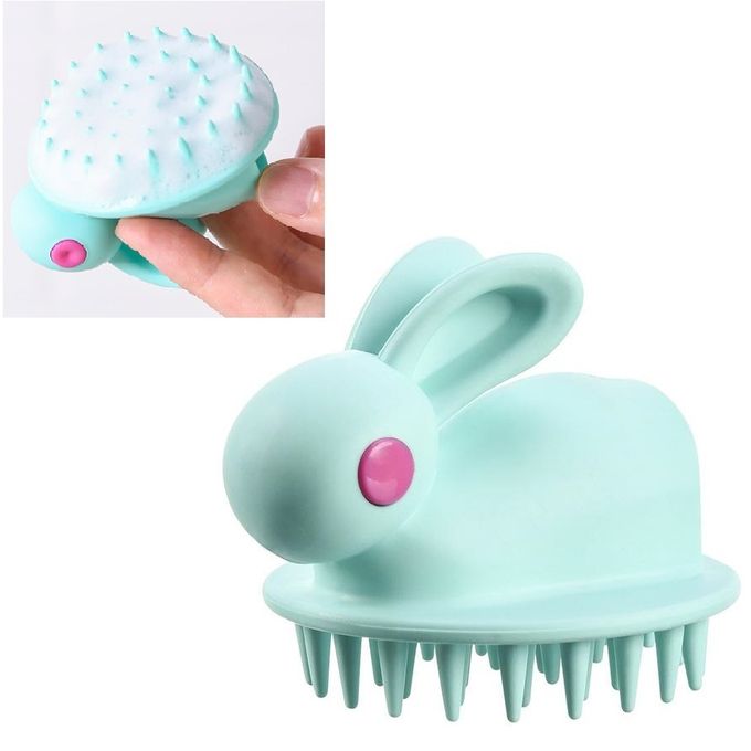 Brosse à shampoing en silicone portable, brosse de massage du cuir chevelu  rond et doux, brosse de bain, brosse de douche à cheveux, peigne de soin  des cheveux