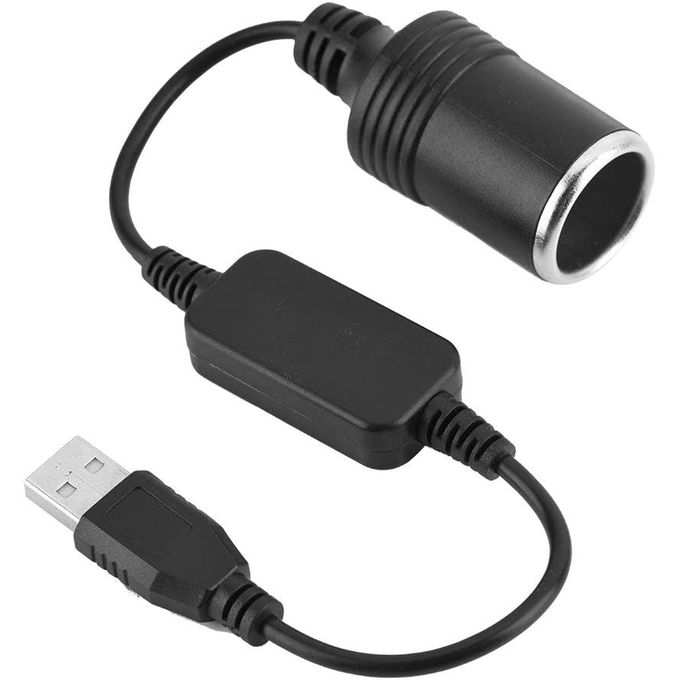 Generic Convertisseur Prise Allume-cigare USB, Adaptateur