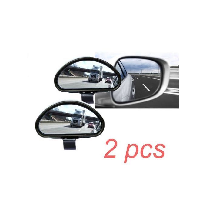 Generic 2 pcs Angle Mort Voiture Point Mort Rétroviseur Miroir, Autocollant  à prix pas cher