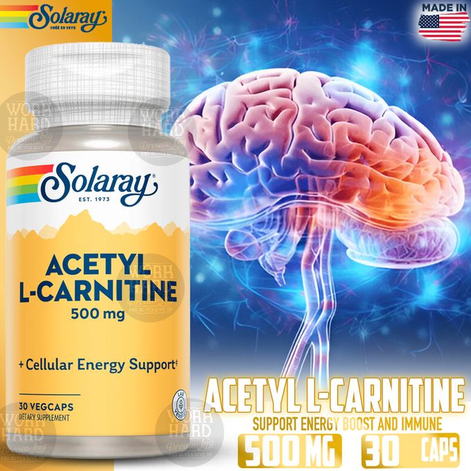 solaray l carnitine Solaray L-Carnitine 500mg, 60 Ct main image 0
