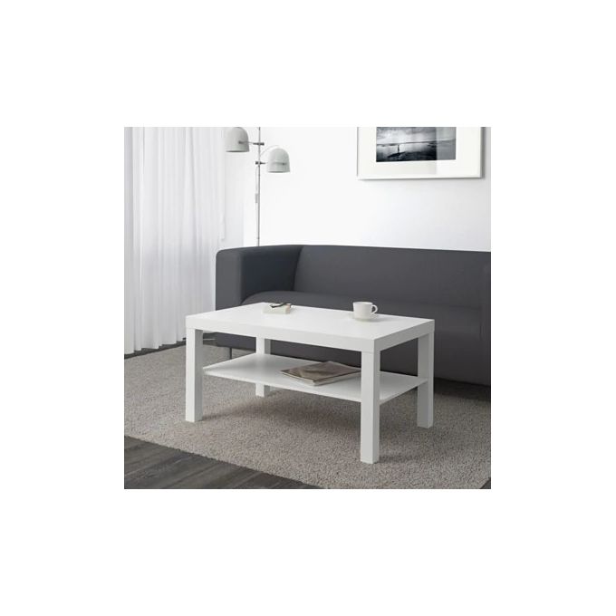  Ikea  Table  Basse Salon Blanche  90 55CM  prix pas cher 