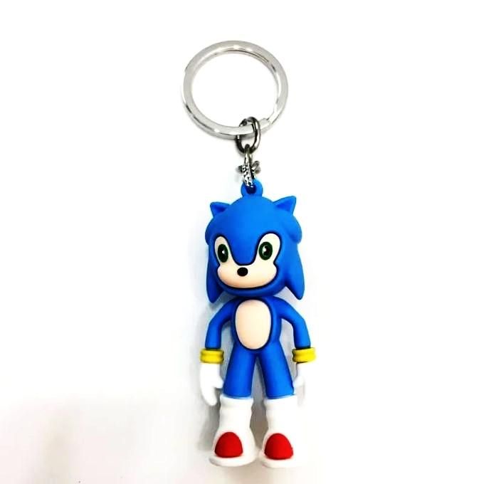 Porte-clés Sonic Heroes – Gris, Neuf Sous Boîte, Personnage Sonic