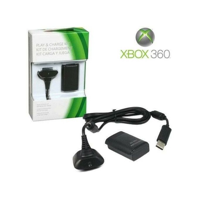 Generic Chargeur Et Batterie 4800 mAh Compatible avec Manette XBOX