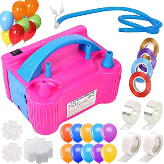Generic Gonfleur Ballon Electrique avec Double Buse Pompe à Ballon Portable à prix pas cher | Maroc