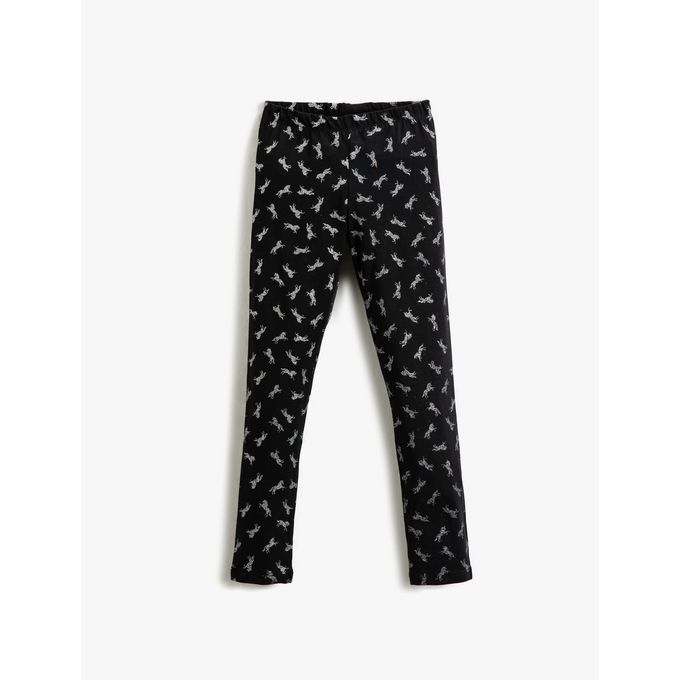 Koton LEGGINGS - MOTIFS NOIRS