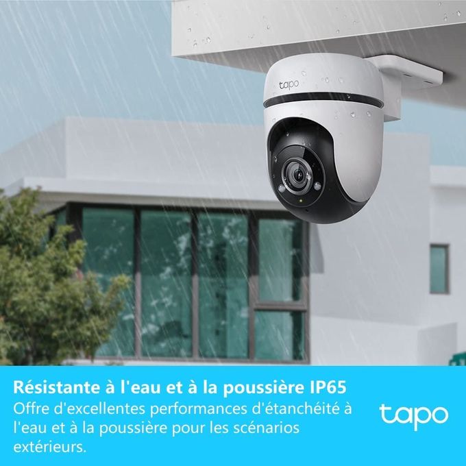 TP-Link Caméra de Surveillance Extérieure WiFi IP 1080P PTZ 360° Audio Bi FHD Tapo C500