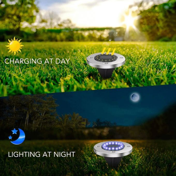 Generic Spot lumineux Led solaire imperméable, idéal pour une pelouse, une  terrasse, un parc ou une marche à prix pas cher