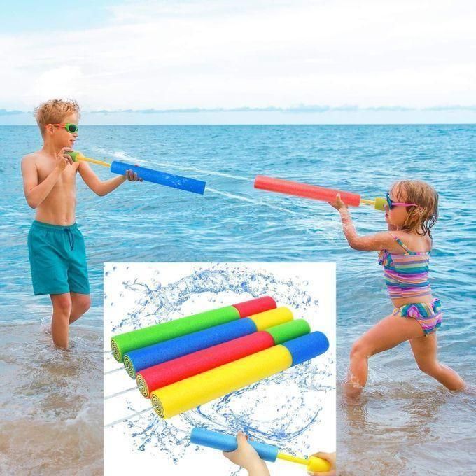 Pack De 2 Pistolets à Eau Pour Enfants Avec Gâchette - Jouets Été Extérieur, Bataille D'Eau Et Entraînement Animaux, Idéal Piscine Et Plage