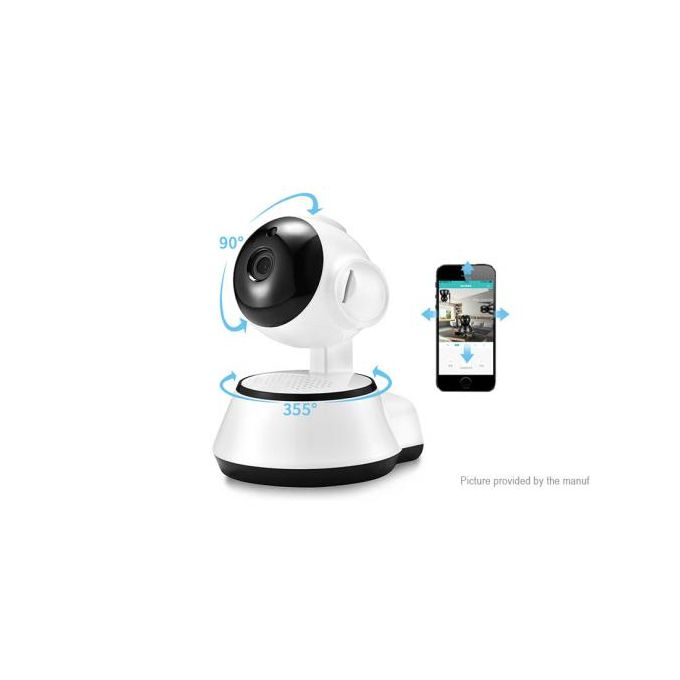 720P HD Wireless Pan Tilt WIFI Caméra Réseau de sécurité Vision nocturne