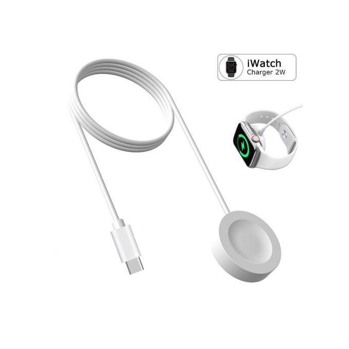 Chargeur de câble Type-c magnétique pour Apple Watch SE2/SE/8/7/6/5/4/3/2/1