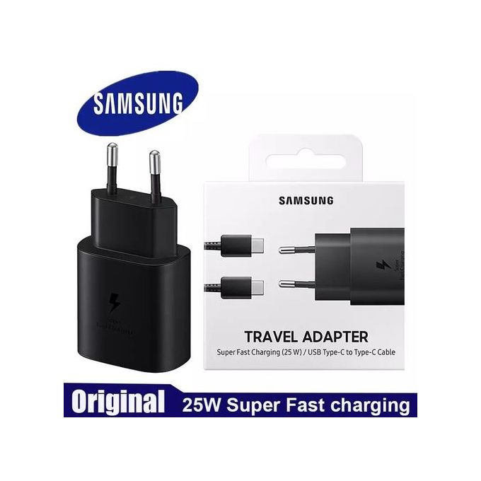 Chargeur Samsung Ultra-Rapide 25W USB-C - Sans câble prix Maroc