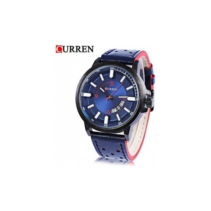 Curren 8228 Montre A Quartz Pour Homme Bleu a prix pas cher Jumia Maroc