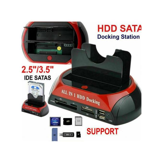 Ide Sata Dual All In 1 HDD Dock Station d'accueil Disque dur