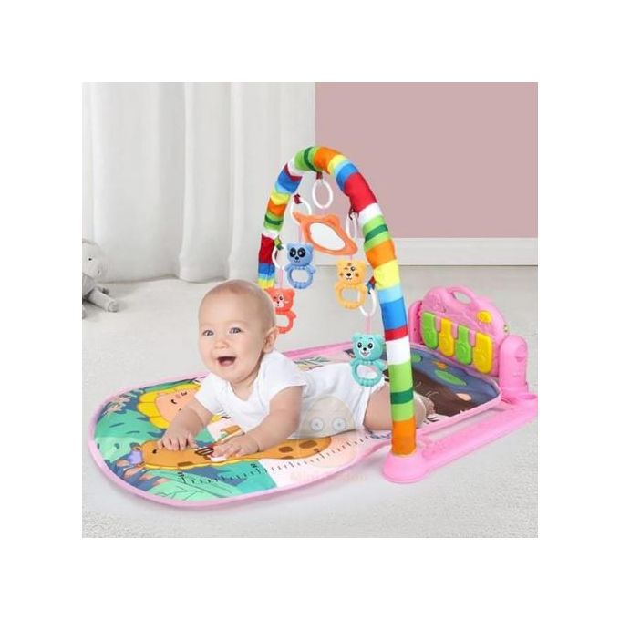 Generic Tapis amusant avec Musique, Tapis rampant pour bébé avec