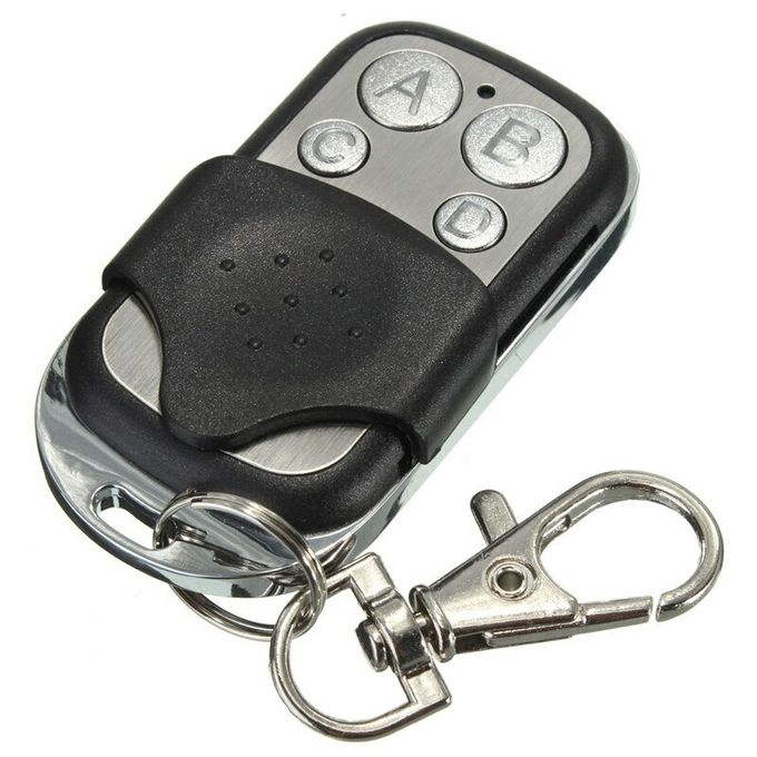 Télécommande de portail automatique universelle en 2 pièces, télécommande  porte-clés pour porte de garage de voiture 433mhz, équipée de 4 canaux  différents