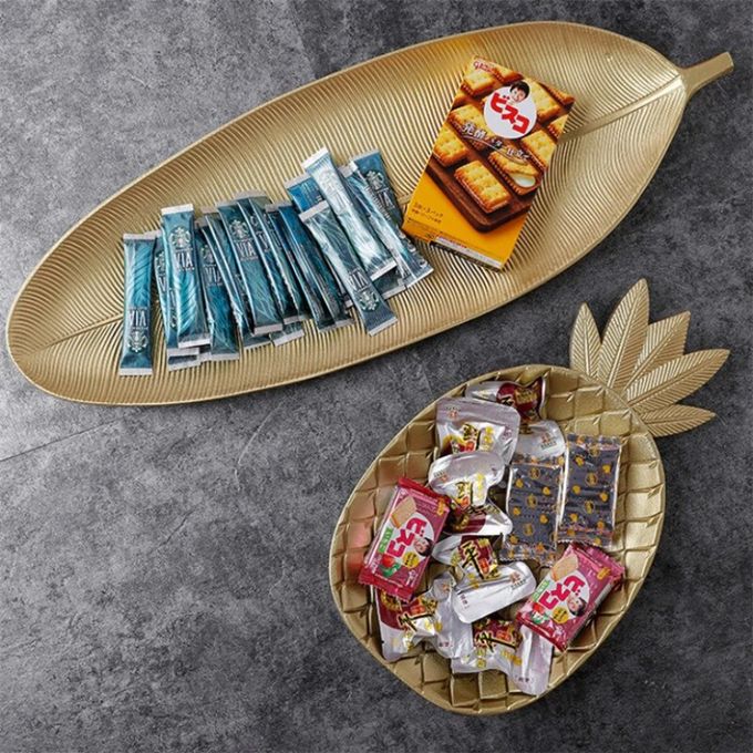 Generic 2 Plateaux à Dessert géométrique pour Table à manger en forme