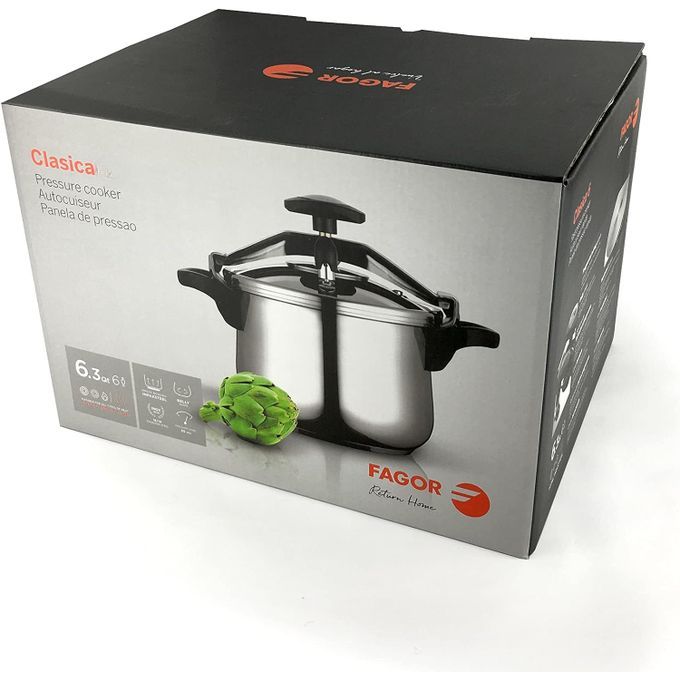 Fagor CLASSIC 8 Cocotte Minute 8 Litres en INOX 18/10 Autocuiseur