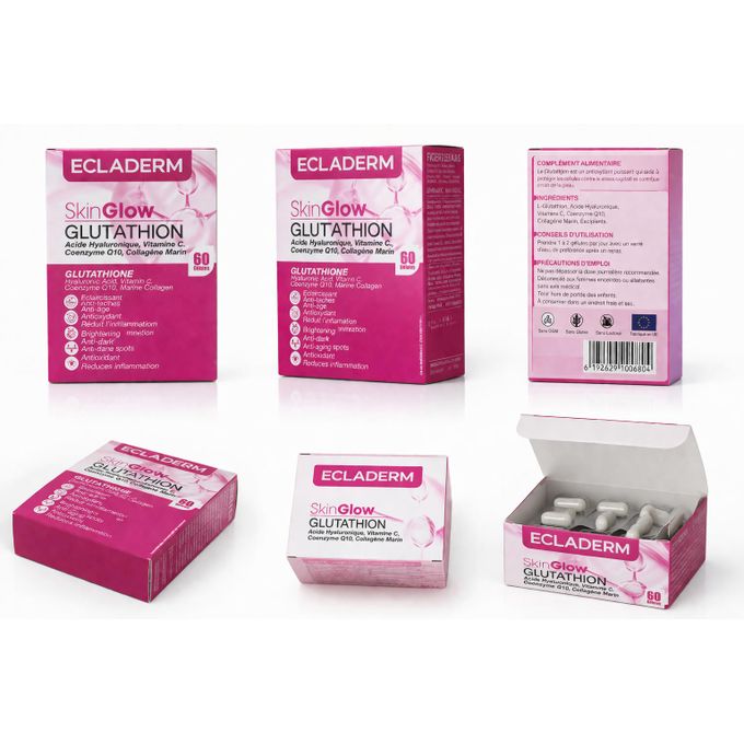 ecladerm glutathione Ecladerm Éclat de Peau Glutathion à prix pas cher main image 0