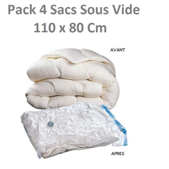 Generic Poche de rangement sous vide d'air pour vêtement Anti