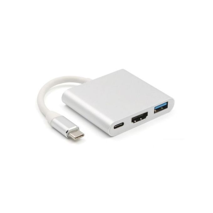 Generic Adaptateur USB Type C Vers HDMI 4k USB 3.0 Convertisseur Hub pour  MacBook Pro à prix pas cher