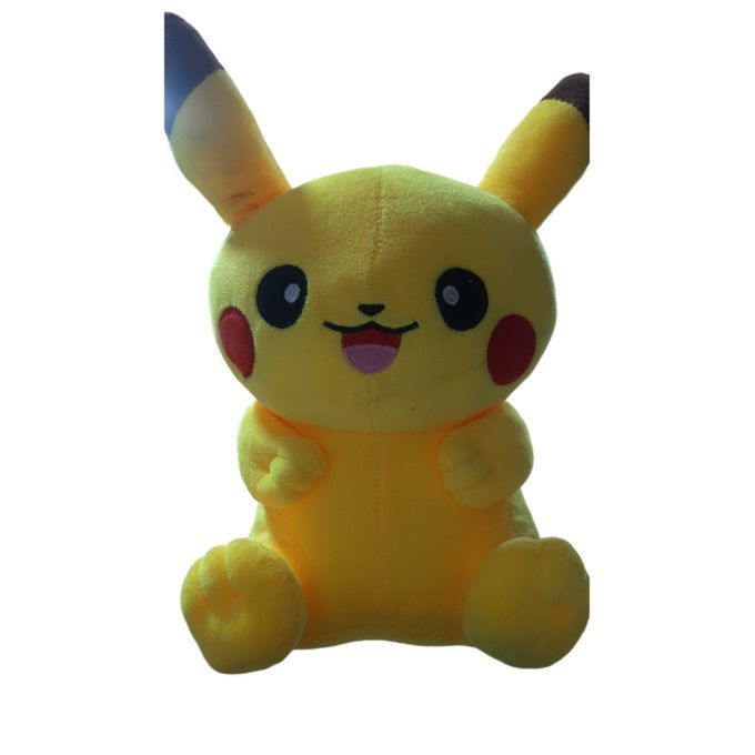 Peluche Pikachu grand sourire • Ma Peluche