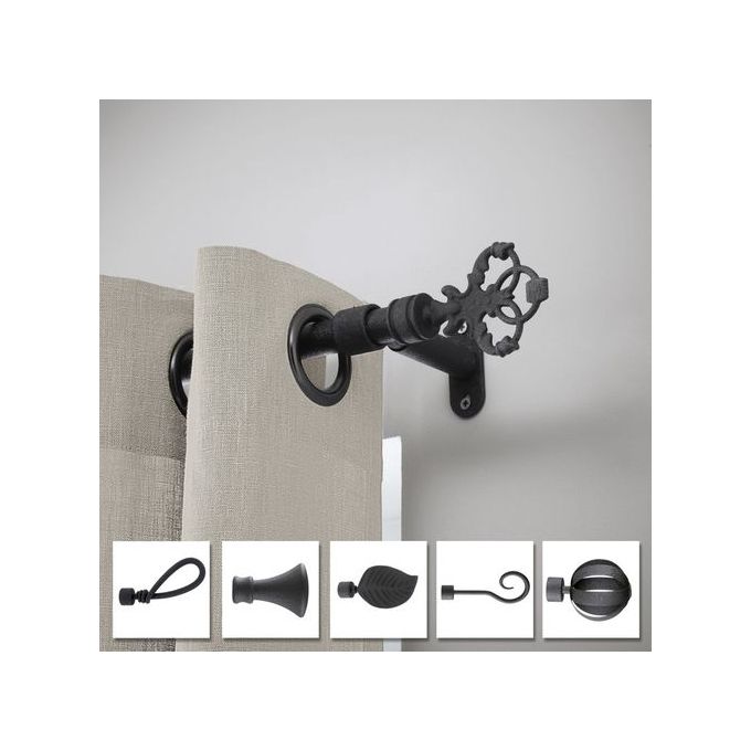 Leroy Merlin Lot De 2 Supports Tringle A Rideau Cosy Diam 20mm