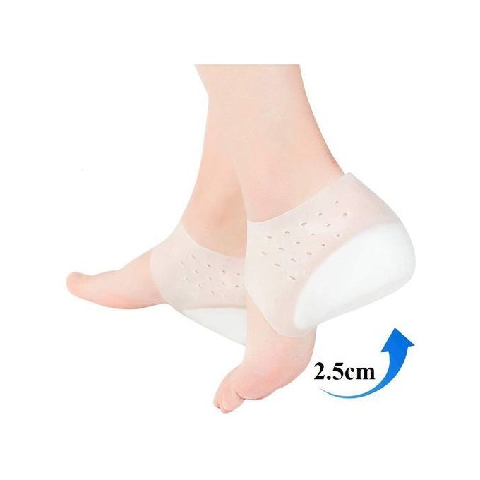 Generic Silicone Protège-talon, Talonnette souple Chaussettes à