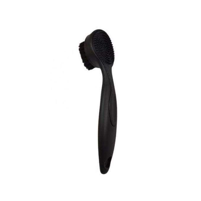 Brosse nettoyante pour le visage, poils doux, exfoliante, en plastique