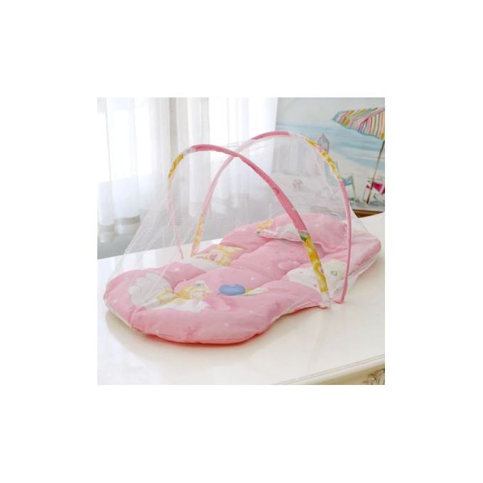 product_image_name-Generic-berceau lit pliable bébé enfants Maison infantile avec fermeture éclair moustiquaire tente coussin de couchage - TOPMARKET-2